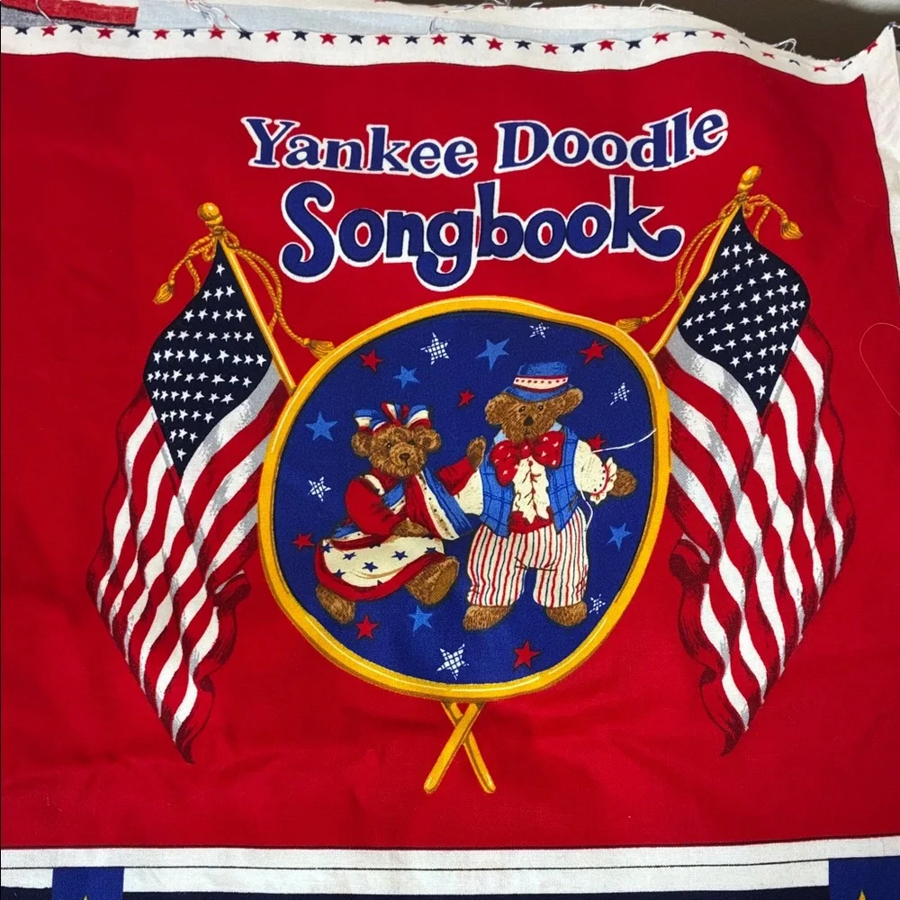 Yankee Doodle Songbook Fabric (DIY)